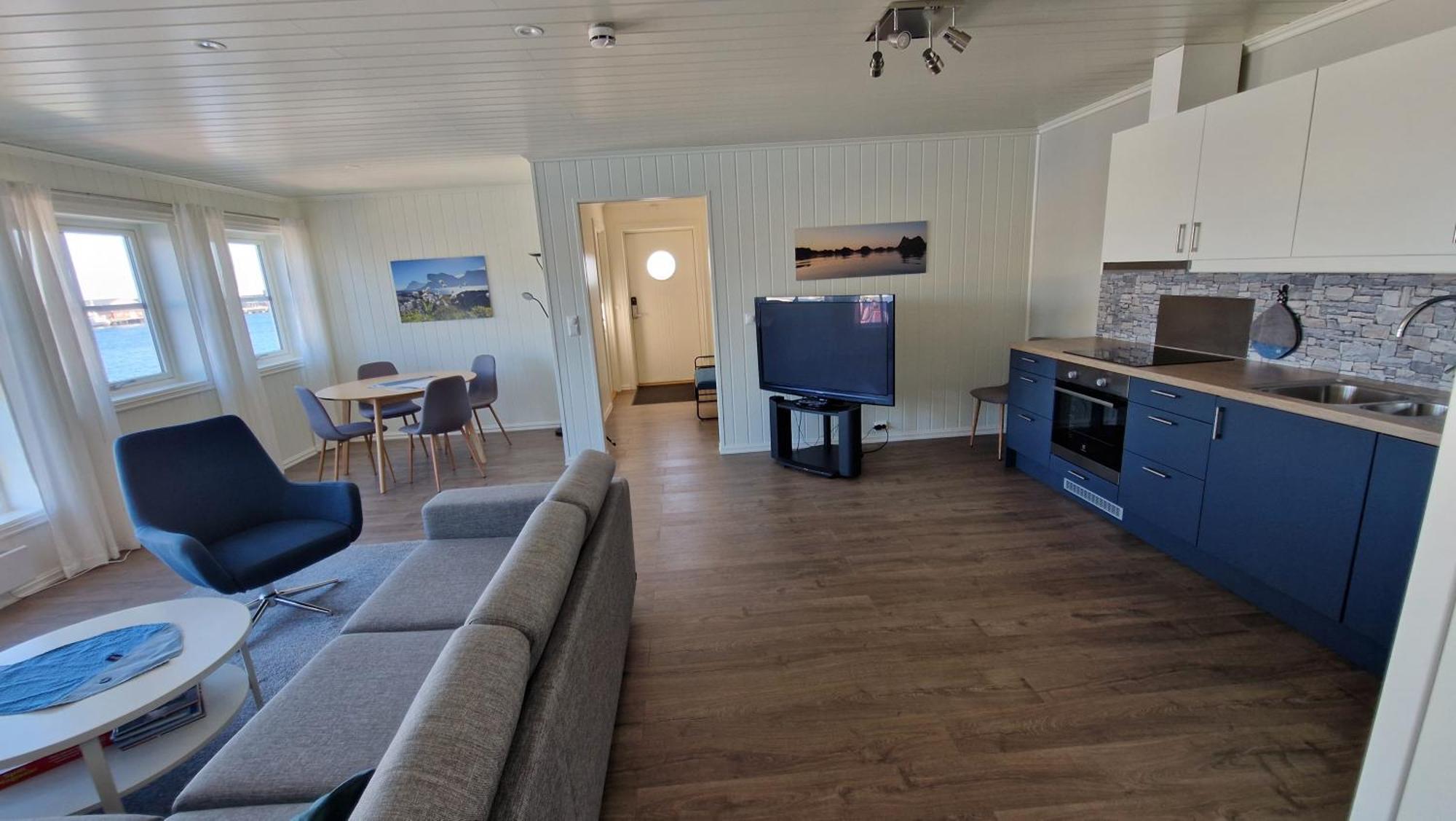 Bensvik Brygge Apartamento Vaeroy Exterior foto
