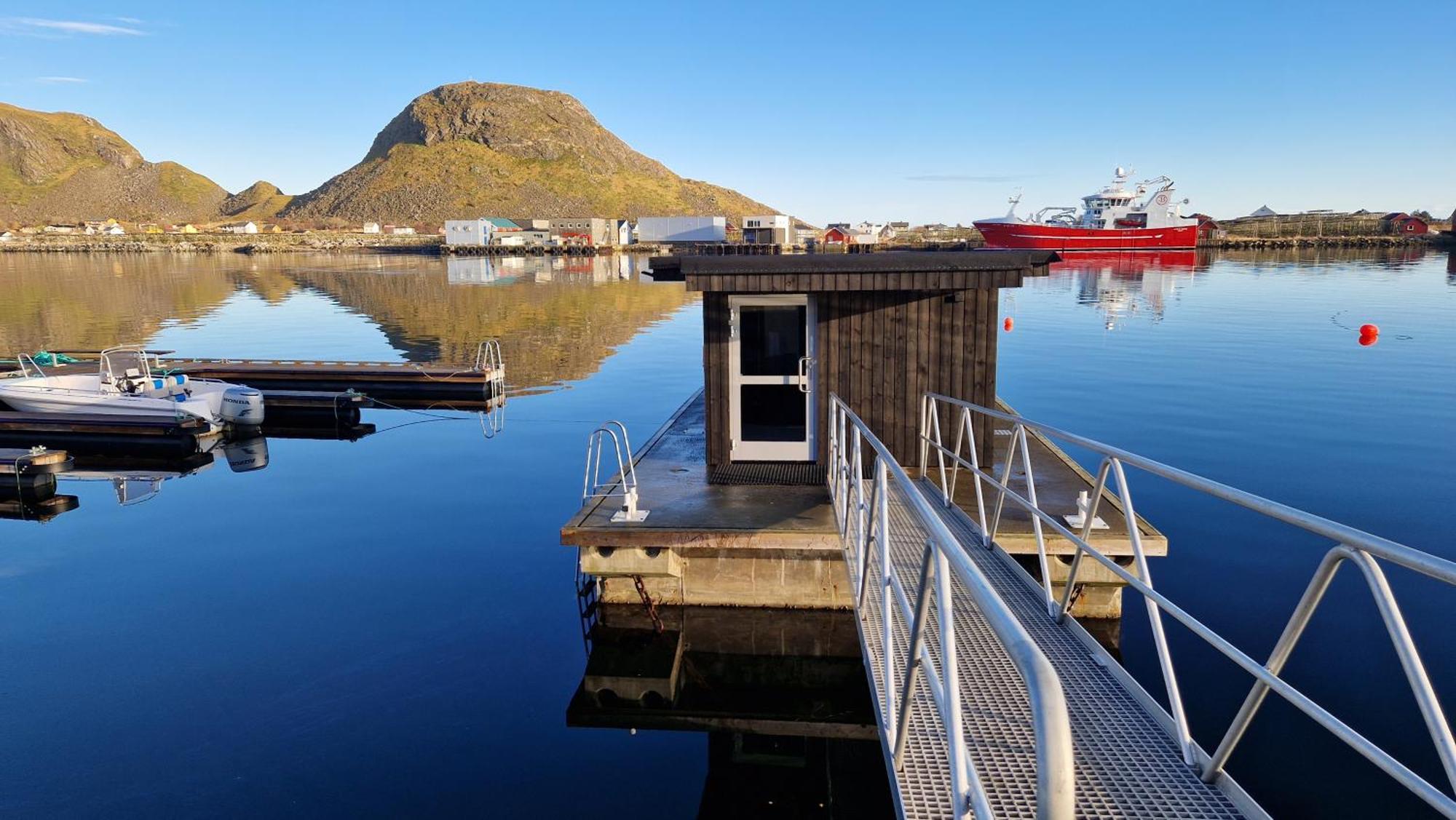 Bensvik Brygge Apartamento Vaeroy Exterior foto